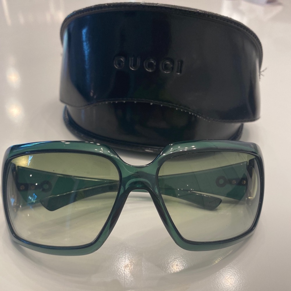 Gucci Green vintage sunglasses